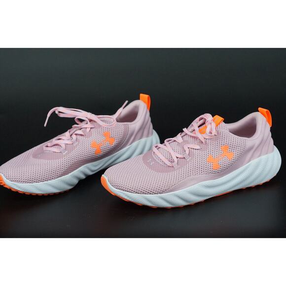 Under Armour Charged Will Running Sneakers Trainers Size 9.5 New Pink - Picture 8 of 9